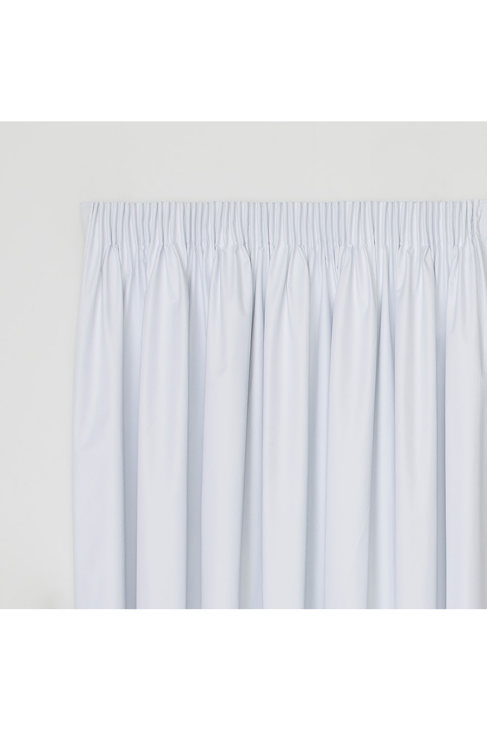 Blockout Lining Curtain White - Readymade Pencil Pleat Lining Curtain
